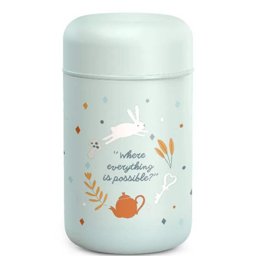 Isothermische Pot 400ml Wonderland Blauw