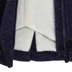 Jas van lurex met glitters meisjes