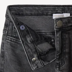 Jeans cargo met used effect en zakken jongens