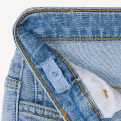Jeans cargo met used effect en zakken jongens