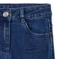 Jeans in denim met uitlopende pasvorm meisjes