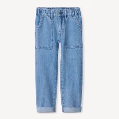 Jeans in denim met zakken jongens