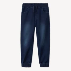 Jeans jogger met denimlook jongens