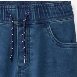 Jeansjogger met verweerd effect jongens