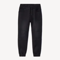 Jeansjogger met verweerd effect jongens