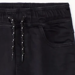 Jeansjogger met verweerd effect jongens