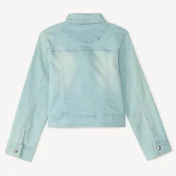 Jeanslookvest met zakken meisjes