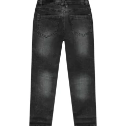 Jeans met ballonmodel en used effect jongens