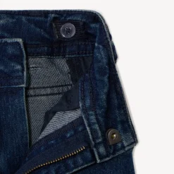 Jeans met ballonmodel en used effect jongens