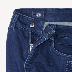 Jeans met denimlook en contrasterende zakken jongens