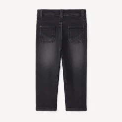 Jeans met denimlook en microfleece voering voor babyjongen