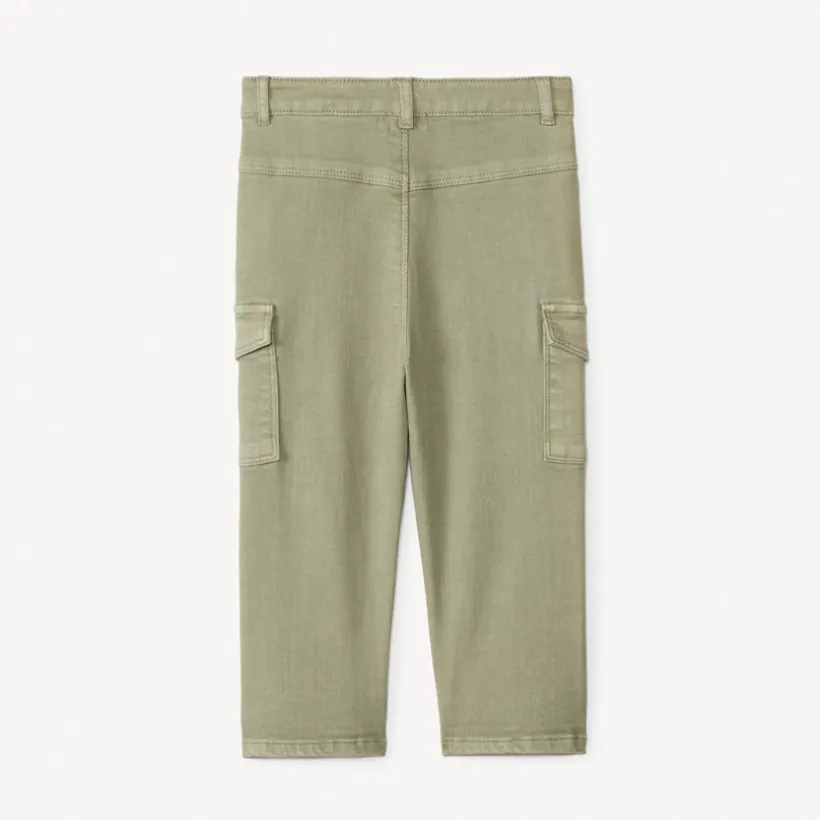 Jeans regular fit met cargo zakken voor babyjongens