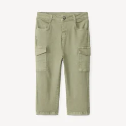 Jeans regular fit met cargo zakken voor babyjongens