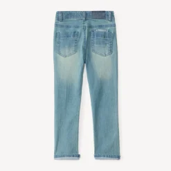 jeans slim met used effect jongens