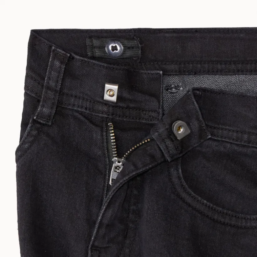 jeans slim met used effect jongens