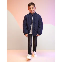 jeans slim met used effect jongens