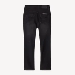jeans slim met used effect jongens