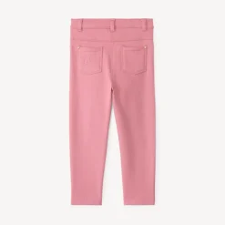 Jegging van fleece in effen kleur voor meisje