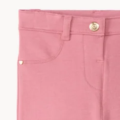 Jegging van fleece in effen kleur voor meisje