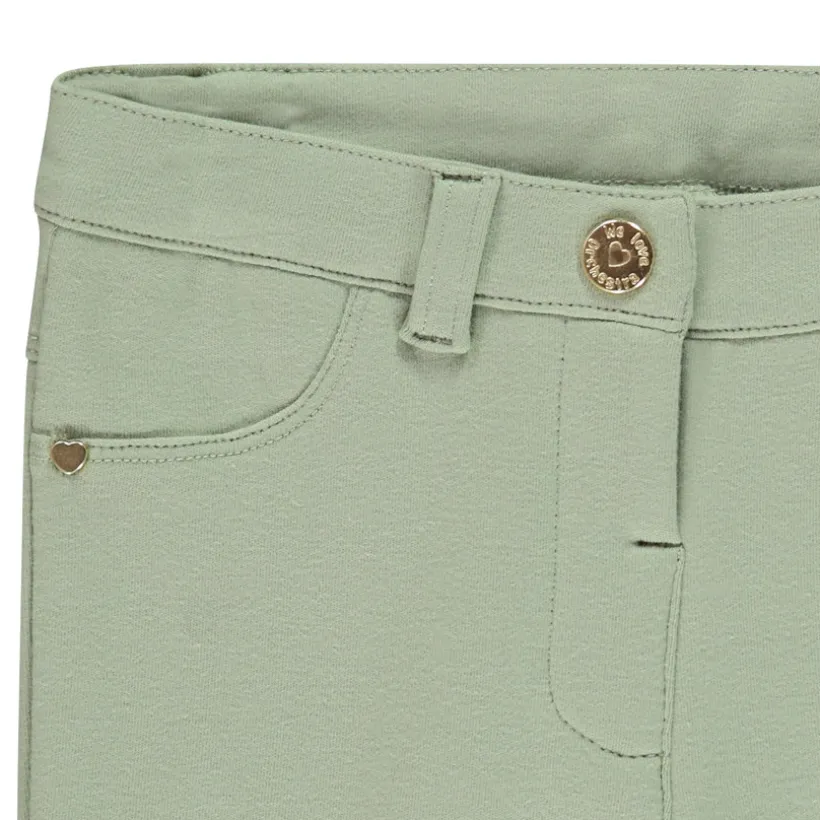 Jegging van fleece in effen kleur voor meisje
