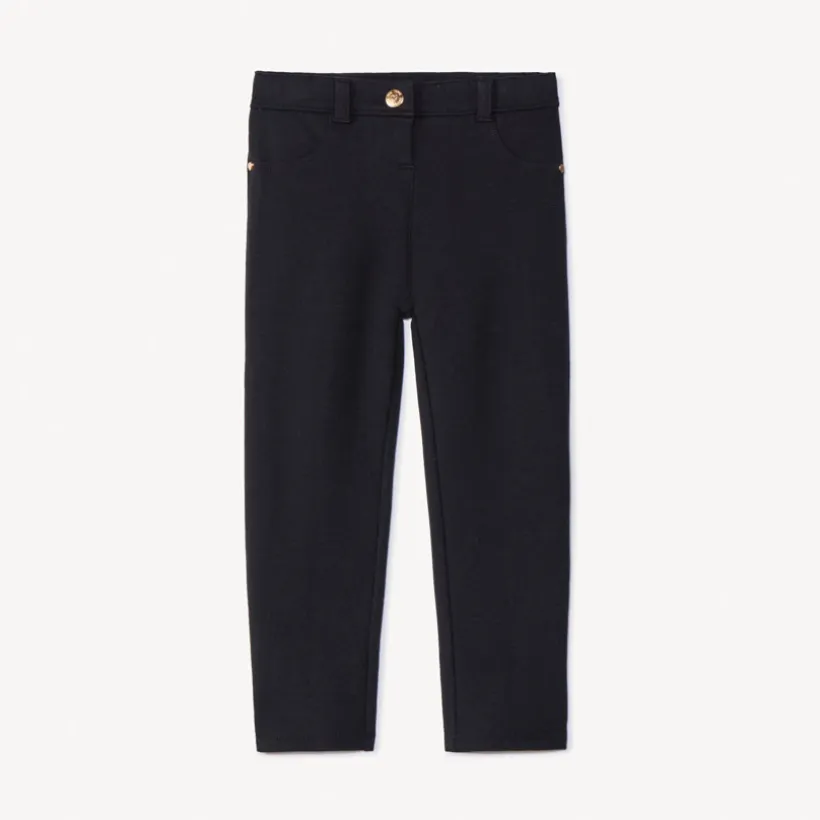 Jegging van fleece in effen kleur voor meisje