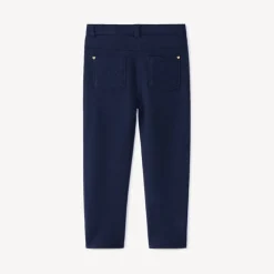 Jegging van fleece in effen kleur voor meisje