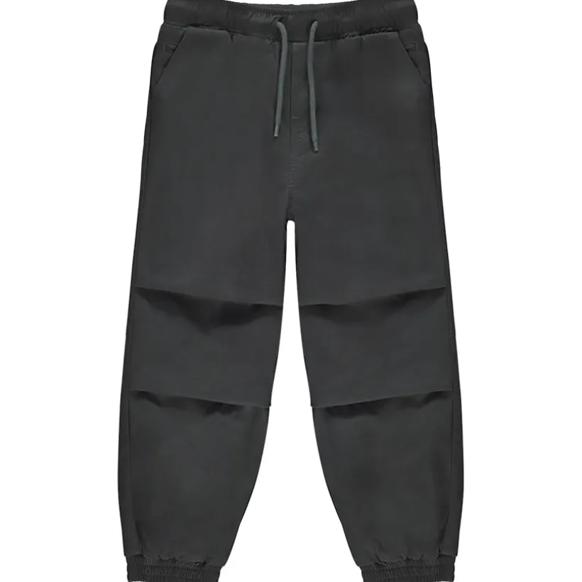 Jersey broek met plooien jongens