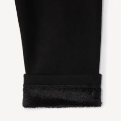 Jersey caleçon met elastische taille en effen kleur meisjes