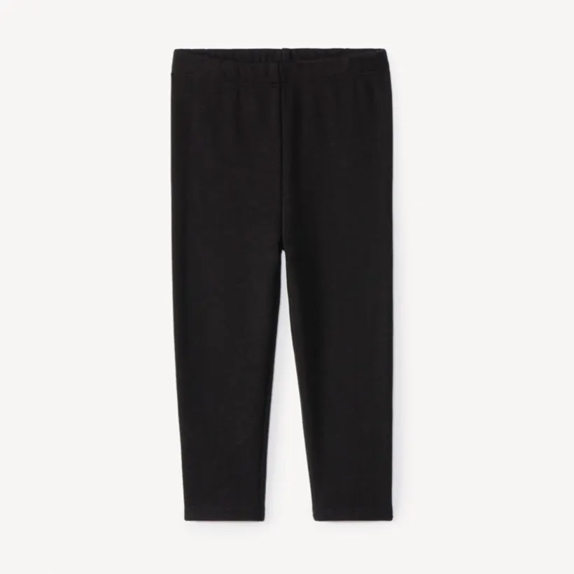 Jersey caleçon met elastische taille en effen kleur meisjes