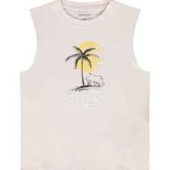 Jersey met savanneprint en 3D borduursel jongens
