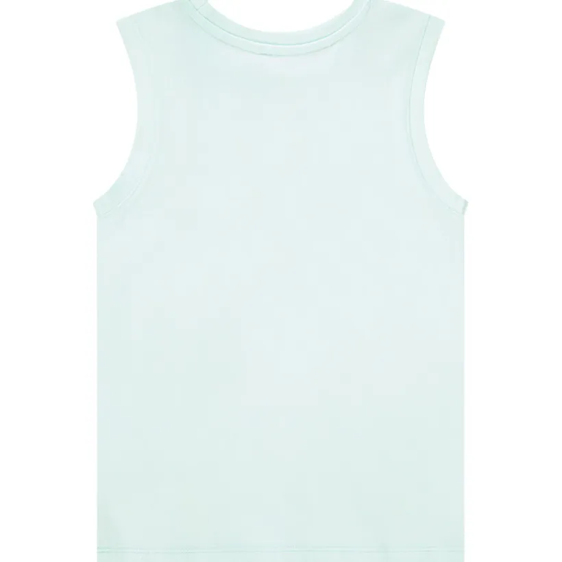 Jersey tanktop met fantasieprint jongens