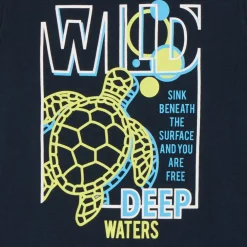 Jersey tanktop met fantasieprints jongens