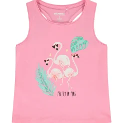 Jersey topje met fantasieprint meisjes