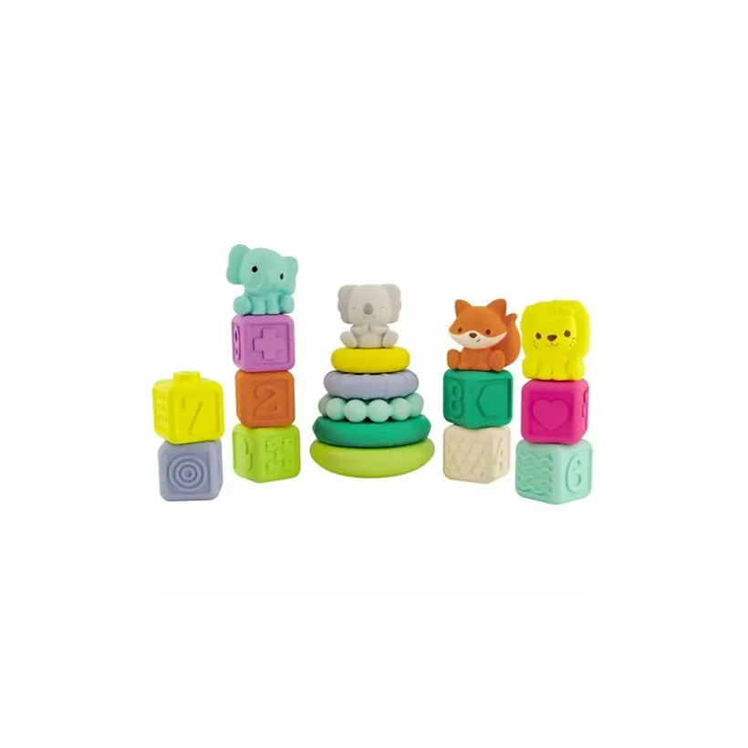 JEUX DE FORMES SET DE JEU D'ACTIVITÉS - FORMES EMPILABLES - 6M+