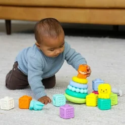 JEUX DE FORMES SET DE JEU D'ACTIVITÉS - FORMES EMPILABLES - 6M+