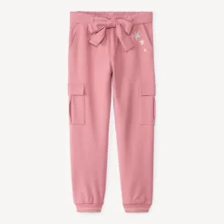 Joggingbroek in cargo-stijl met riem meisjes