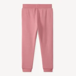 Joggingbroek in effen fleece meisjes