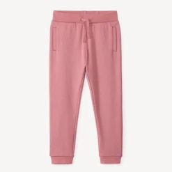 Joggingbroek in effen fleece meisjes
