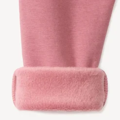 Joggingbroek in effen fleece meisjes