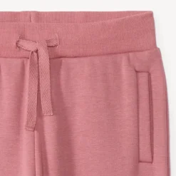 Joggingbroek in effen fleece meisjes