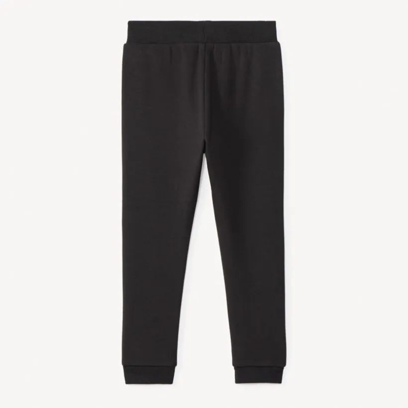 Joggingbroek in effen fleece meisjes