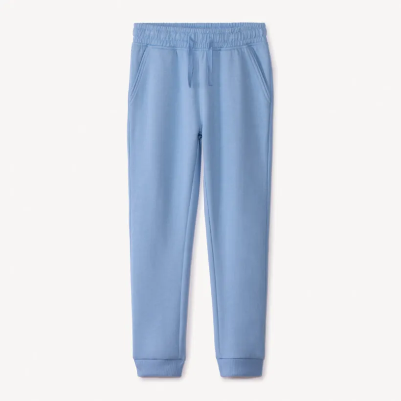 Joggingbroek in effen fleece meisjes