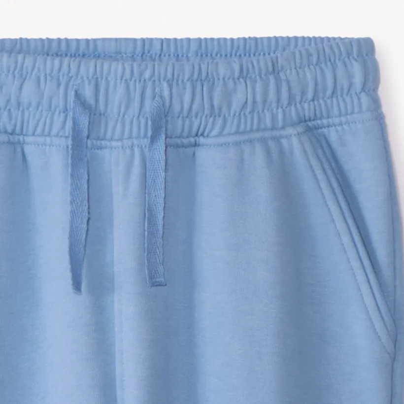 Joggingbroek in effen fleece meisjes