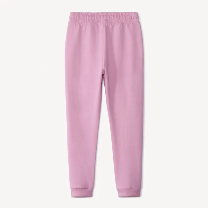Joggingbroek in effen fleece meisjes