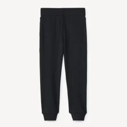 Joggingbroek in effen fleece met sherpa voering jongens