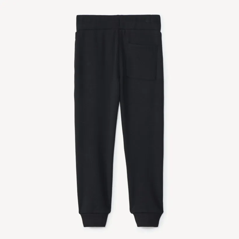 Joggingbroek in effen fleece met sherpa voering jongens