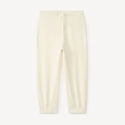 Joggingbroek in effen fleece voor meisjes