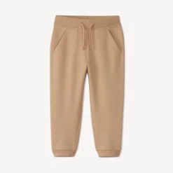 Joggingbroek in effen fleece voor babyjongens