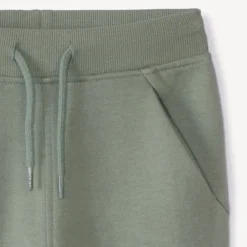 Joggingbroek in effen fleece voor babyjongens