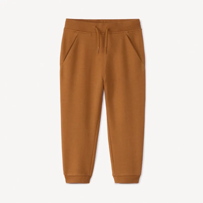 Joggingbroek in effen fleece voor babyjongens